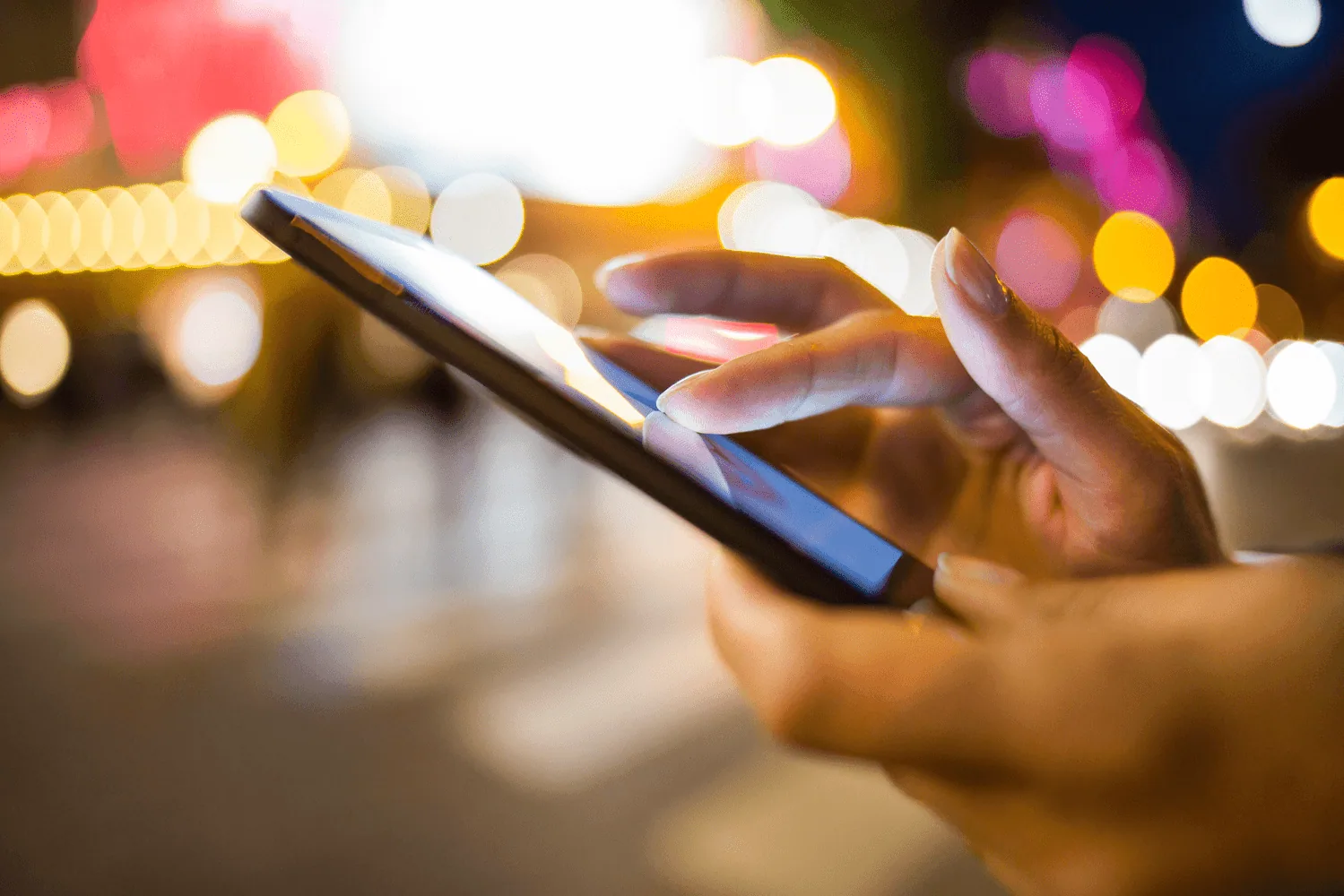 Logistics software on a mobile device